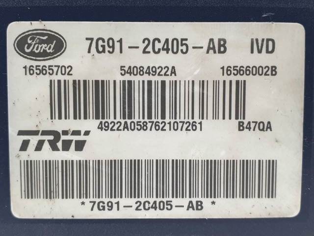7G912C405AB Ford