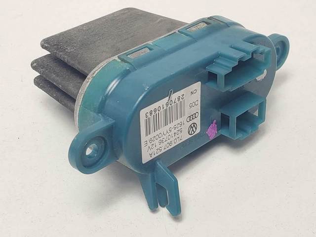 Resistor (resistência) traseiro de ventilador de forno (de aquecedor de salão) 7L0907521A VAG