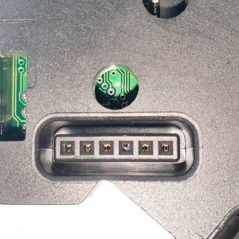 Módulo de direção (Centralina eletrônica) dos interruptores instalados na coluna da direção 7L6953549D VAG