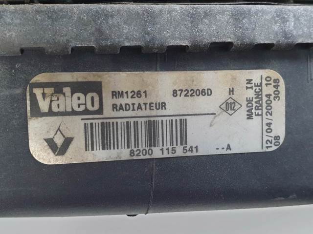 Radiador de esfriamento de motor 8200115541A RENAULT