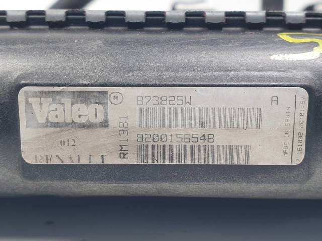 Radiador de esfriamento de motor 8200156548 RENAULT