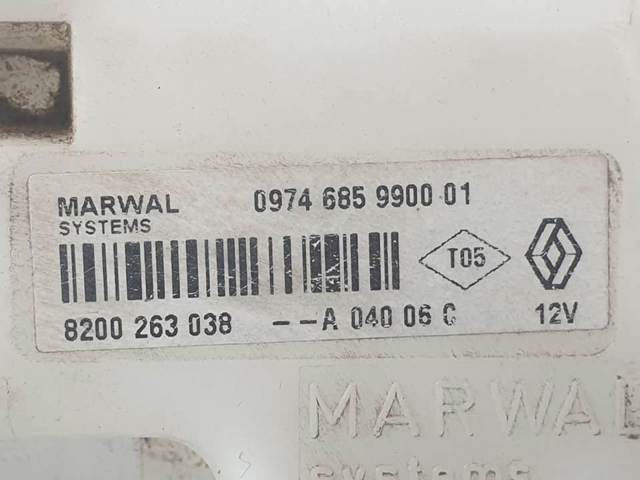 Módulo de bomba de combustível com sensor do nível de combustível 8200263038 RENAULT