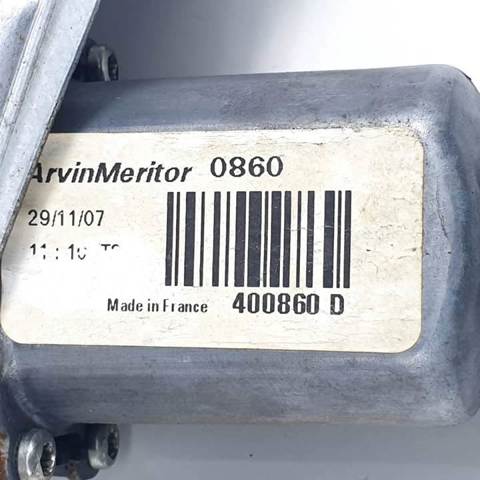 Mecanismo de acionamento de vidro da porta dianteira esquerda 8200291145 RENAULT