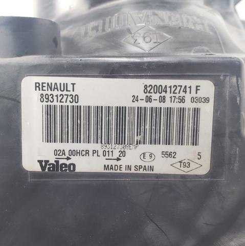 Luz esquerda 8200412741F RENAULT