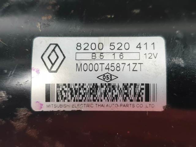 Motor de arranco 8200520411 RENAULT