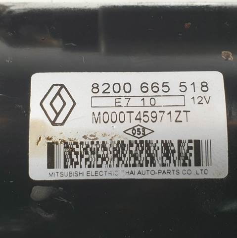 Motor de arranco 8200665518 RENAULT