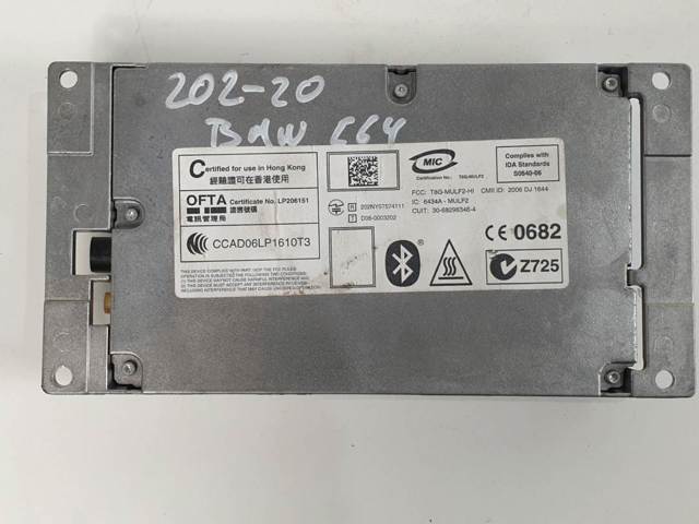 Unidade de carregamento de dispositivo do alto-falante 84109200822 BMW