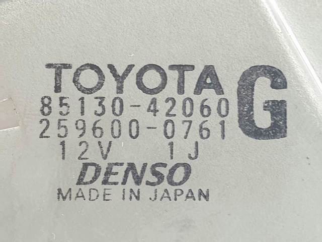 Motor de limpador pára-brisas de vidro traseiro 8513042060 TOYOTA