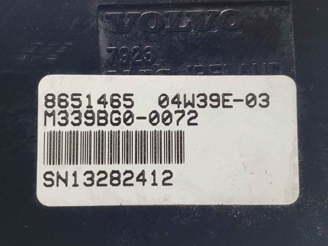 Unidade de controlo dos modos de aquecimento/condicionamento 8651465 VOLVO