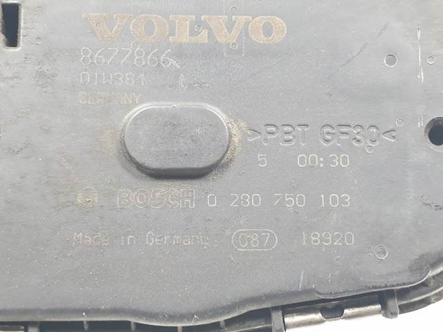 Válvula de borboleta montada 8677866 VOLVO