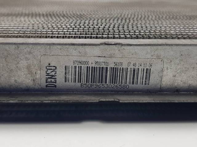 Radiador de aparelho de ar condicionado 870960000 PEUGEOT