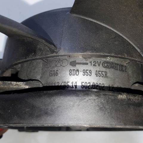 Ventilador elétrico de esfriamento montado (motor + roda de aletas) 8D0959455R VAG
