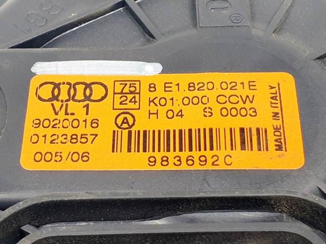 Motor de ventilador de forno (de aquecedor de salão) 8E1820021E VAG