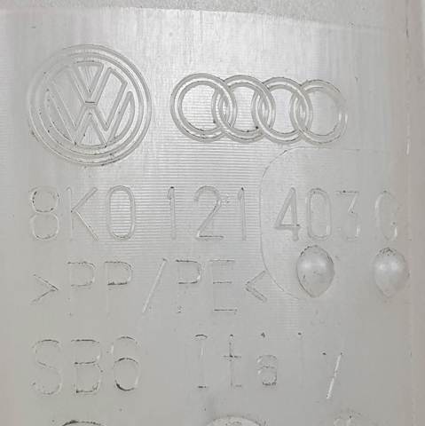 Tanque de expansão do sistema de esfriamento 8K0121403G VAG