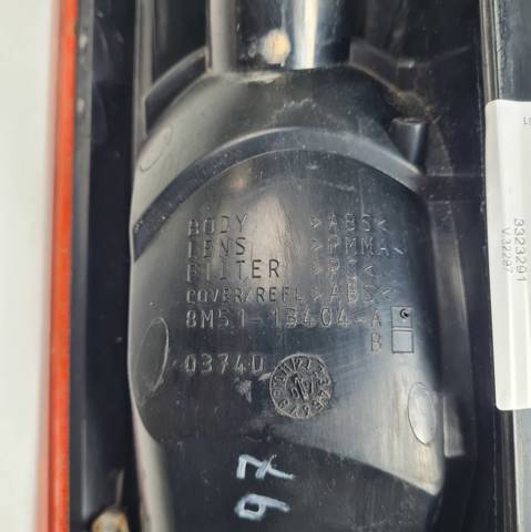Lanterna traseira direita 8M5113404A FORD