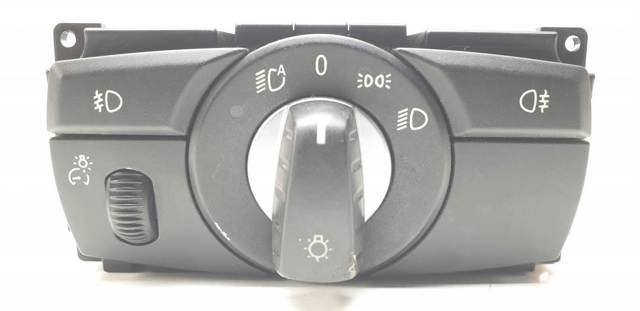 Comutador das luzes no "painel de instrumentos" 9134726 BMW