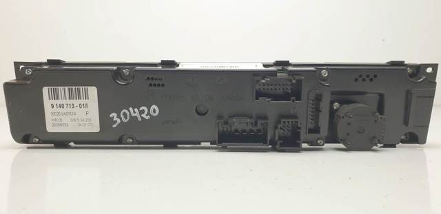 Unidade de controlo dos modos de aquecimento/condicionamento 9140713 BMW