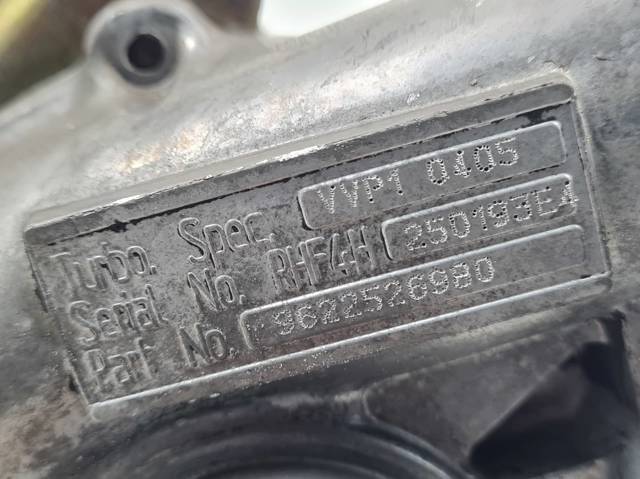 Turbina 9622526980 PEUGEOT