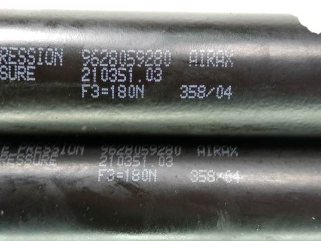 Amortecedor da capota 9628059280 PEUGEOT