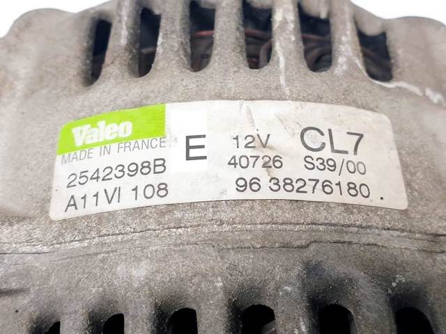 Gerador 9638276180 PEUGEOT