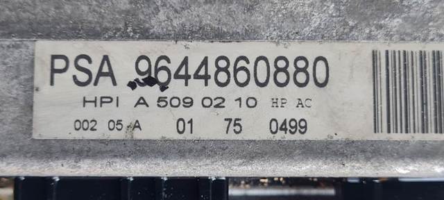 Bomba da Direção hidrâulica assistida 9644860880 PEUGEOT