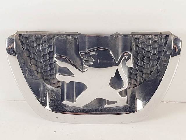 Emblema do pára-choque dianteiro 9649670480 PEUGEOT