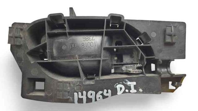 Maçaneta interna dianteira/traseira da porta esquerda 96526178VD PEUGEOT