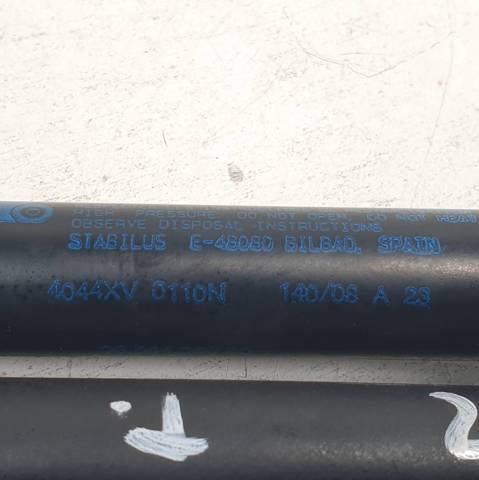 Amortecedor de vidro de porta-malas (de 3ª/5ª porta traseira (de tampa de alcapão) 9654438880 PEUGEOT