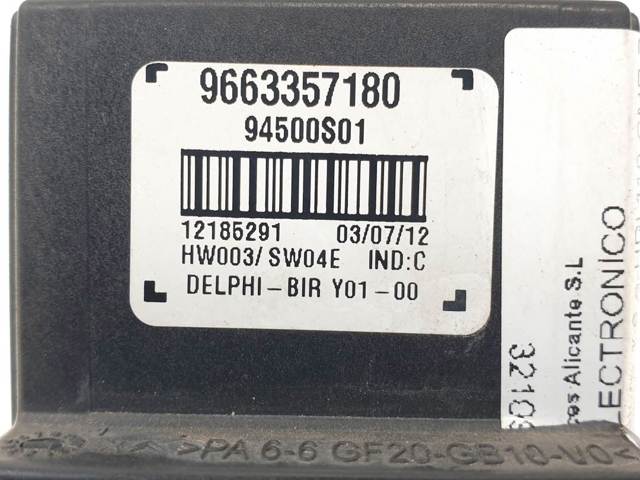 9663357180 Peugeot/Citroen