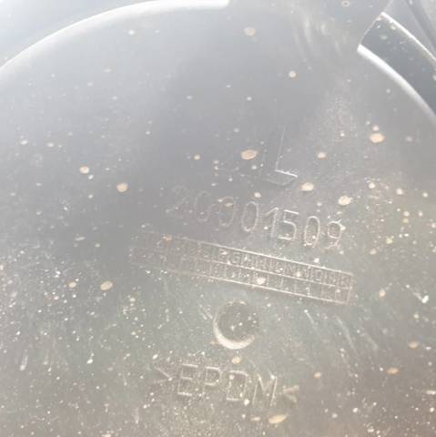 Luz direita 9808623780 PEUGEOT