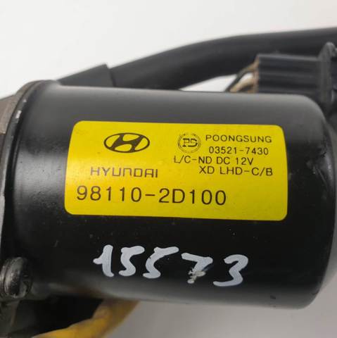Motor de limpador pára-brisas do pára-brisas 981102D100 HYUNDAI