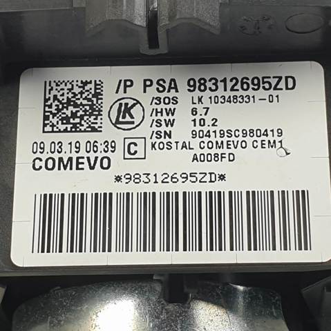98312695ZD Peugeot/Citroen