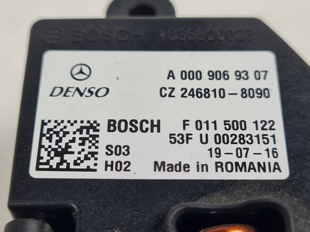 Resistor (resistência) de ventilador de forno (de aquecedor de salão) A0009069307 MERCEDES