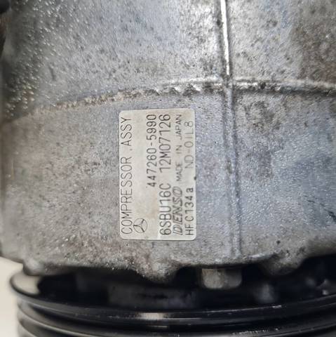 Compressor de aparelho de ar condicionado A0032308711 MERCEDES