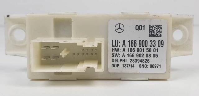 Módulo de direção (Centralina eletrônica) das luzes A1669003309 MERCEDES