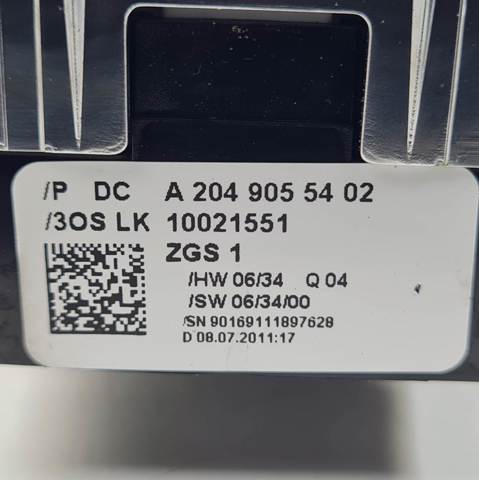 A2049055402 Mercedes