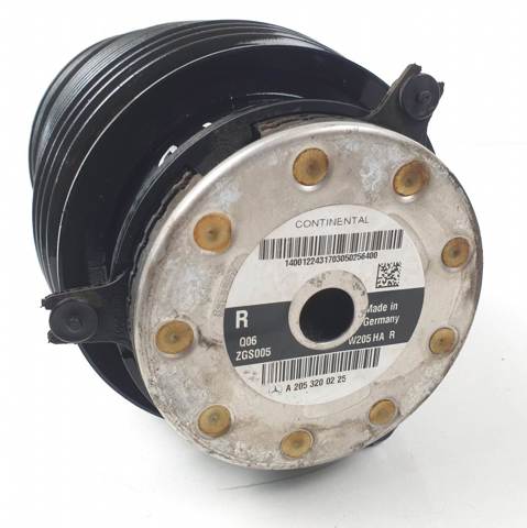 Coxim pneumático (suspensão de lâminas pneumática) do eixo traseiro A2053200225 MERCEDES