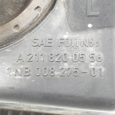 Luzes de nevoeiro esquerdas A2118200556 MERCEDES