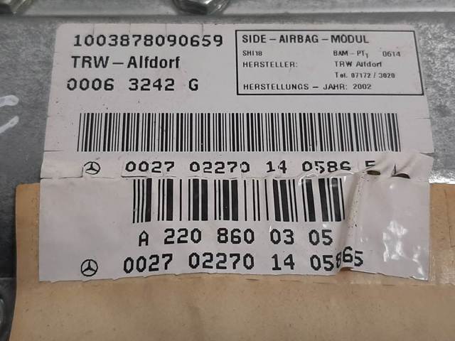 A2208600305 Mercedes