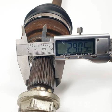 Semieixo traseiro AG9N4B402BA LAND ROVER