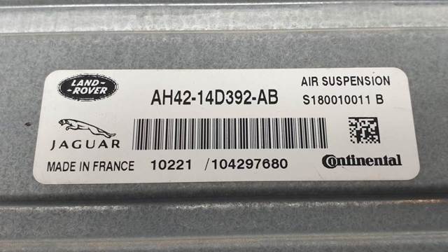 Unidade de controlo de suspensão pneumática AH4214D392AB JAGUAR