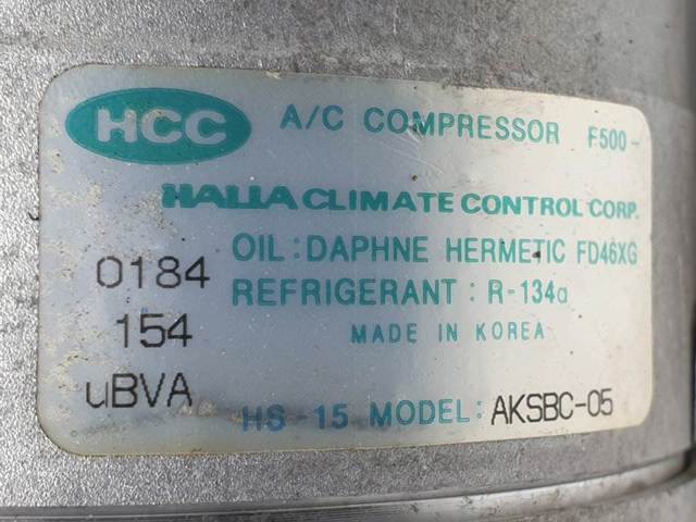 Compressor de aparelho de ar condicionado AKSBC05 HYUNDAI
