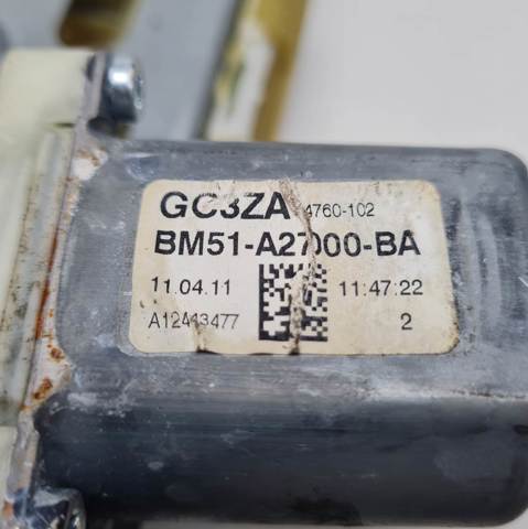 Mecanismo de acionamento de vidro da porta traseira direita BM51A27000BA FORD
