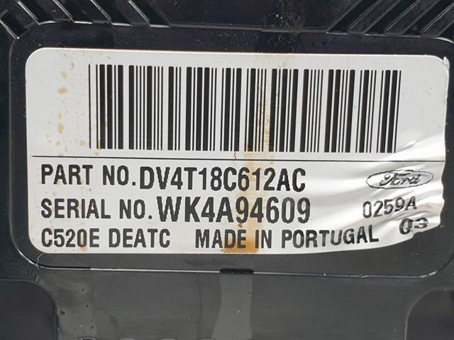 Unidade de controlo dos modos de aquecimento/condicionamento para Ford Kuga CBS