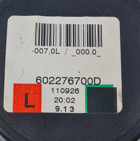 Correia de segurança dianteira esquerda EVB500970PMA LAND ROVER