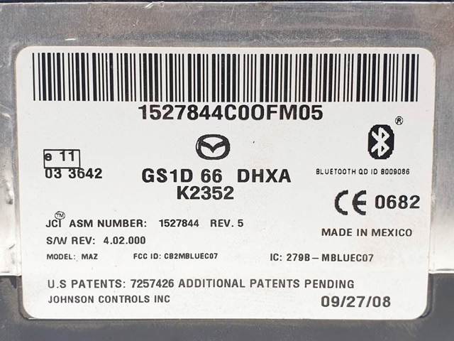 GS1D66DHXA Mazda