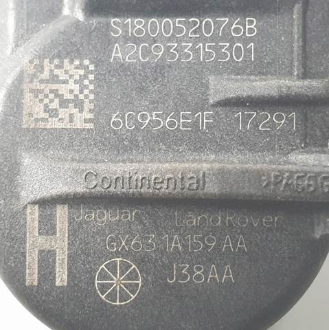 Sensor de pressão de ar nos pneus GX631A159AA JAGUAR