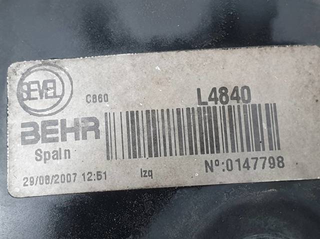 Ventilador elétrico de esfriamento montado (motor + roda de aletas) L4840 FIAT