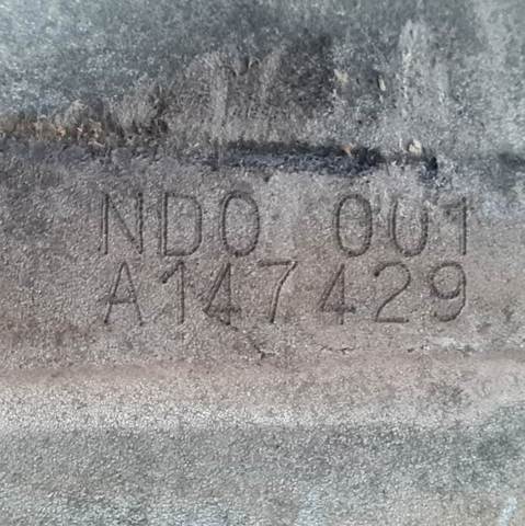 Caixa de Mudança montada (caixa mecânica de velocidades) ND0001 RENAULT
