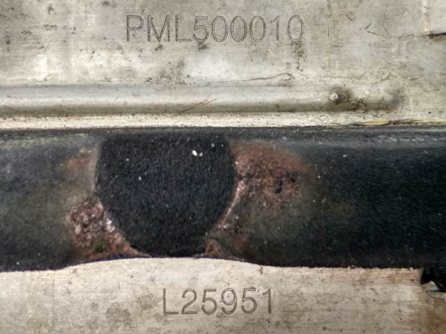 Radiador de intercooler PML500010 LAND ROVER